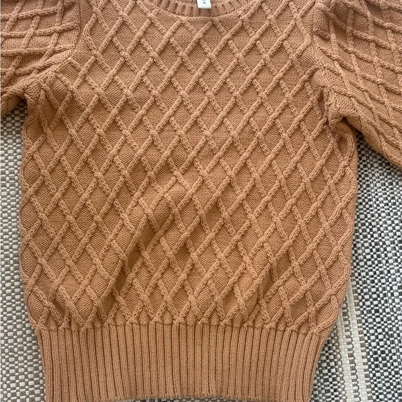 Girl’s Textured Knit Sweater - Picture 5 of 6